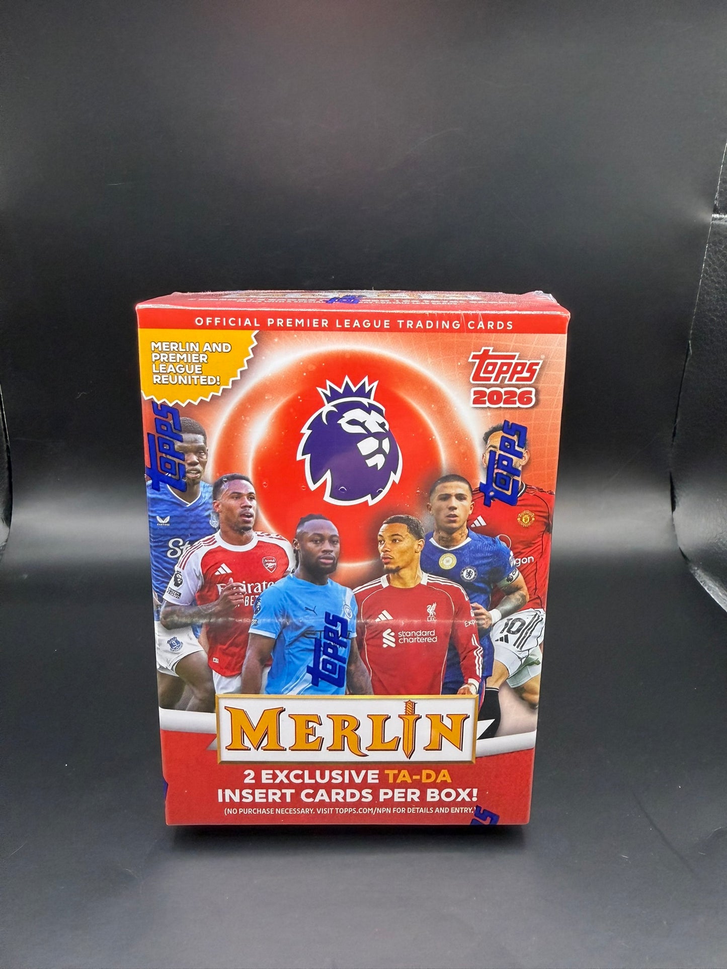 2025/26 Topps Merlin Premier League Soccer Blaster Box