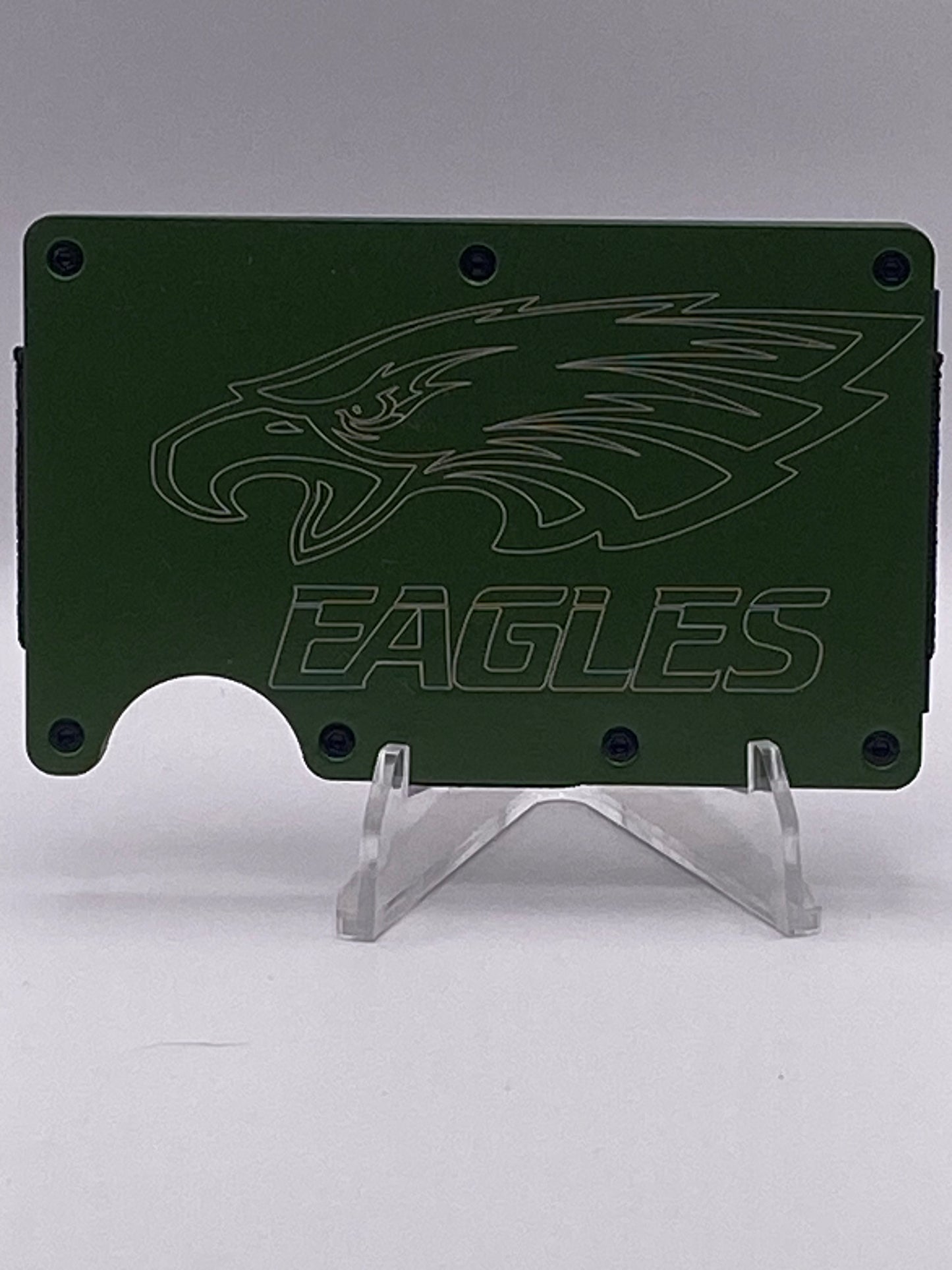 Philadelphia Eagles Brian Dawkins RFID Wallet – 1/1 Custom Engraved Aluminum Money Clip
