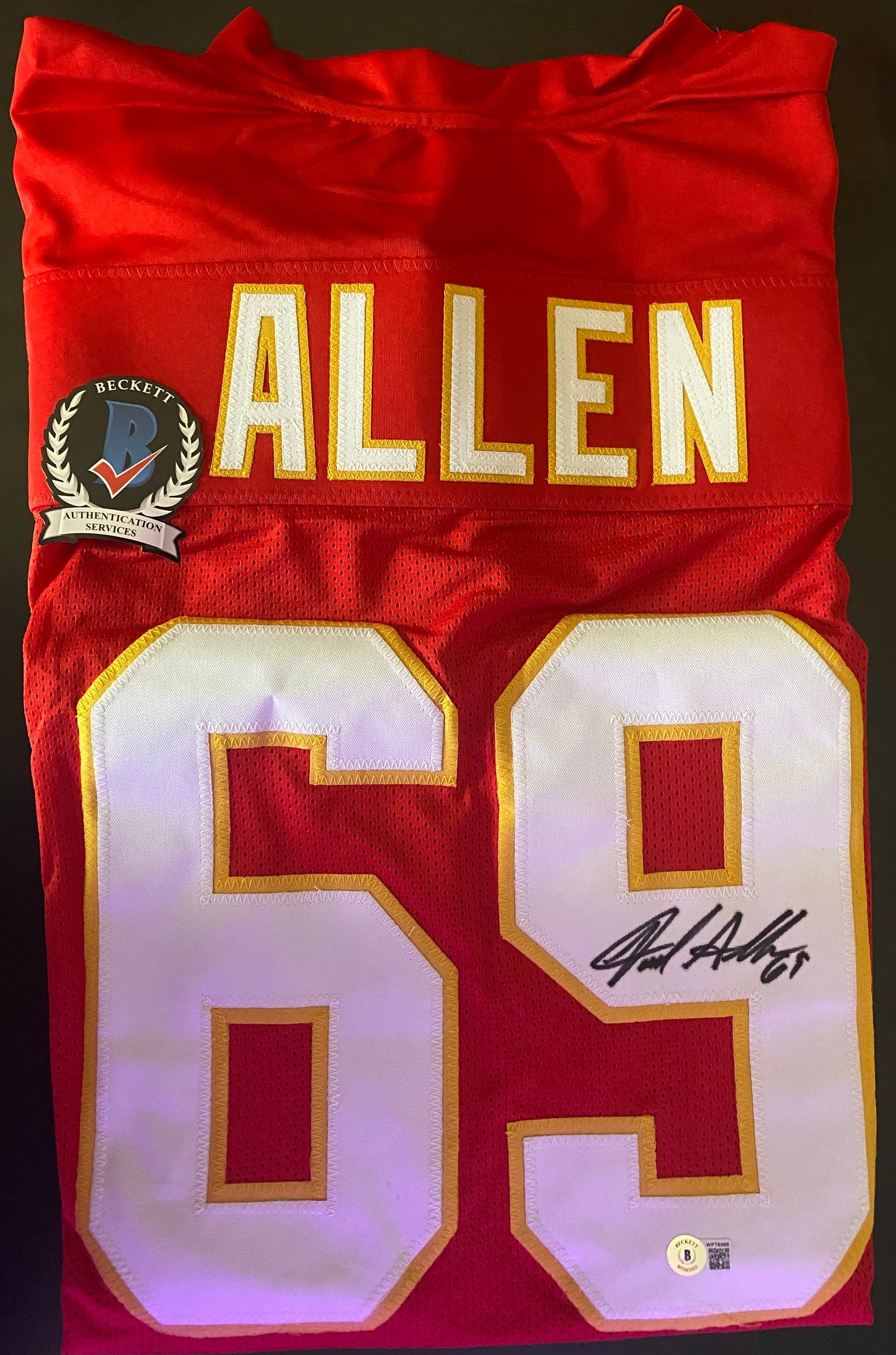 Jared Allen Autographed Kansas City Chiefs Jersey – Beckett COA