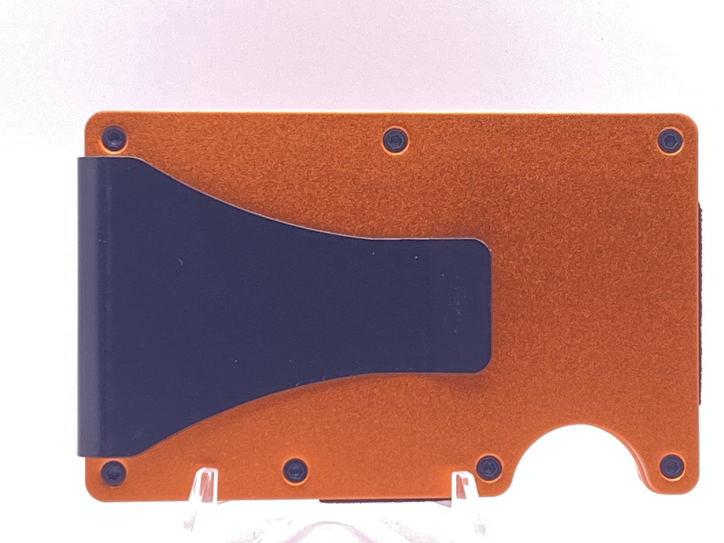 Cincinnati Bengals RFID Wallet – Orange Laser Engraved Aluminum Card Holder