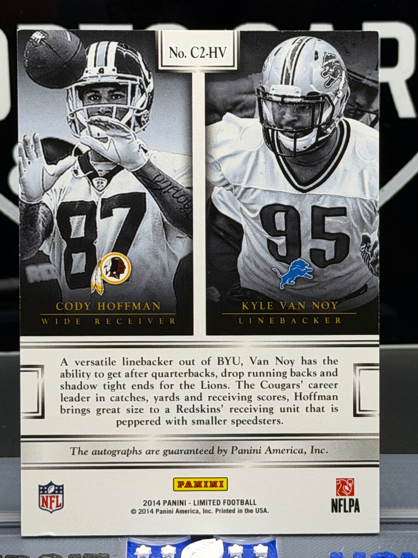 2014 Panini Limited Counterparts Auto /25 Van Noy Hoffman Dual
