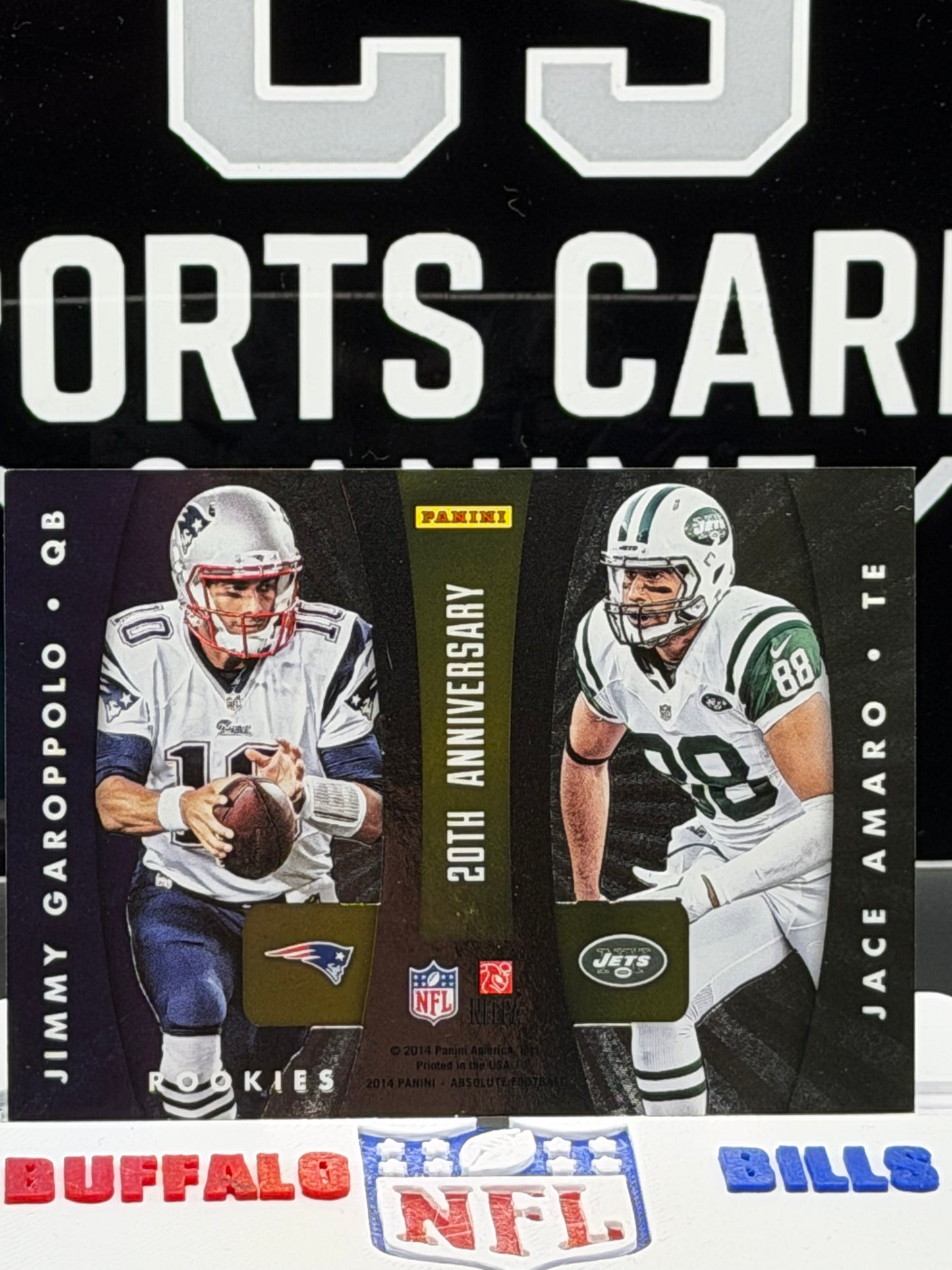 2014 Panini Absolute 20th Anniversary Dual Rookies Watkins Landry Garoppolo Amaro