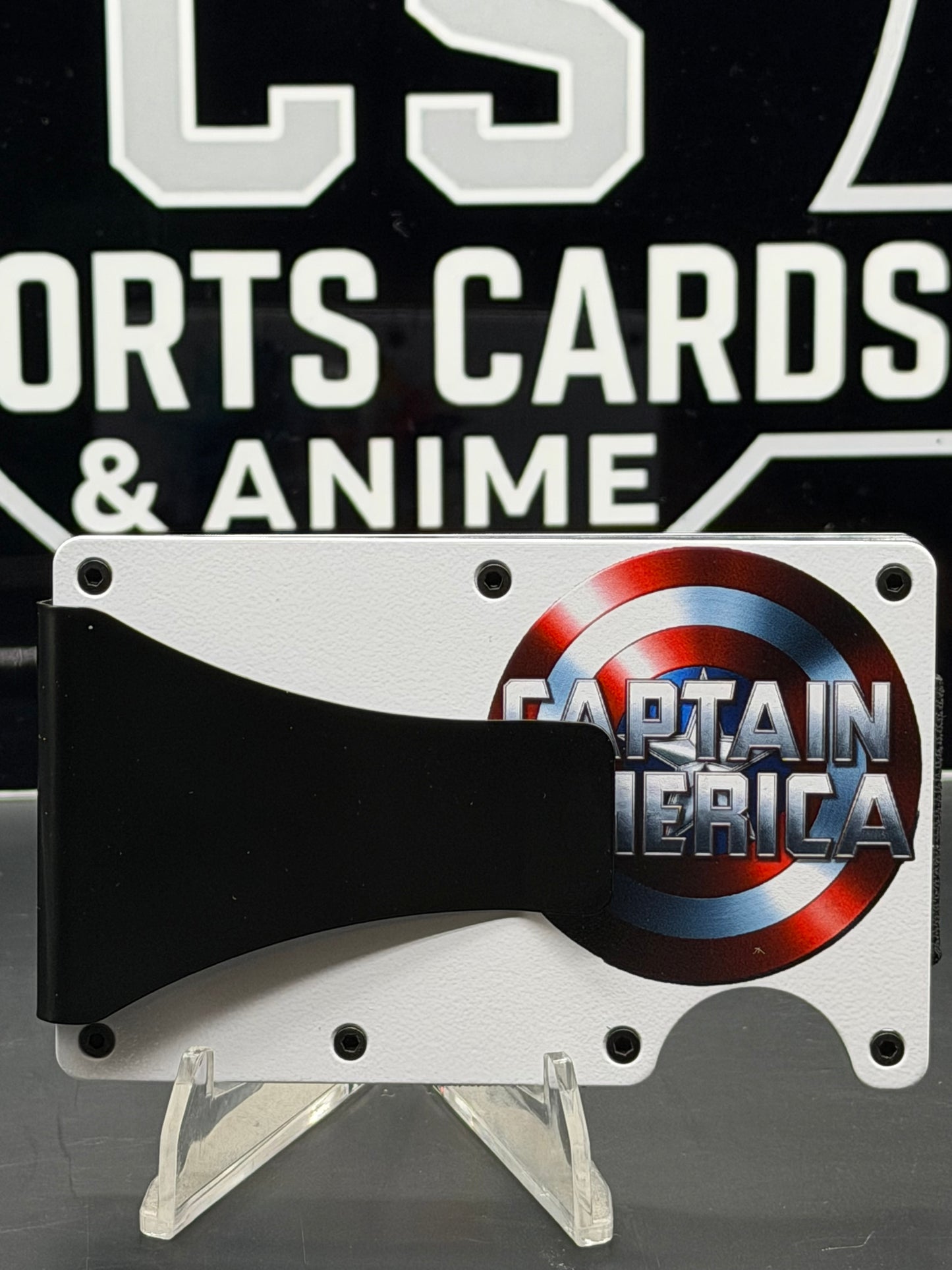 Iron Man & Captain America RFID Wallet | Minimalist Metal Wallet | CS Sports & Anime