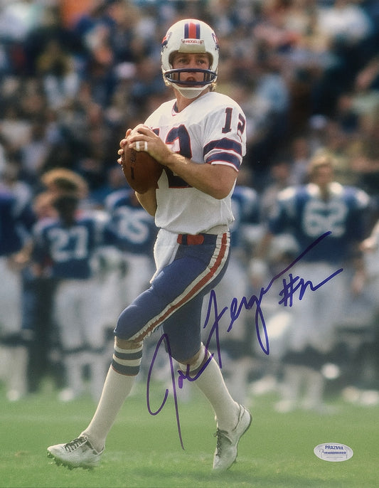 Joe Ferguson Signed Buffalo Bills 8x10 Photo – QB #12 Autograph Memorabilia