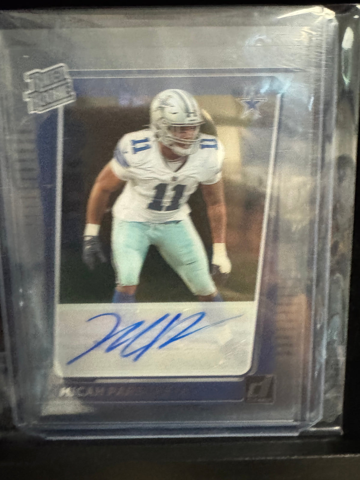 2021 Clearly Donruss Micah Parsons Rated Rookie Auto RC – Dallas Cowboys