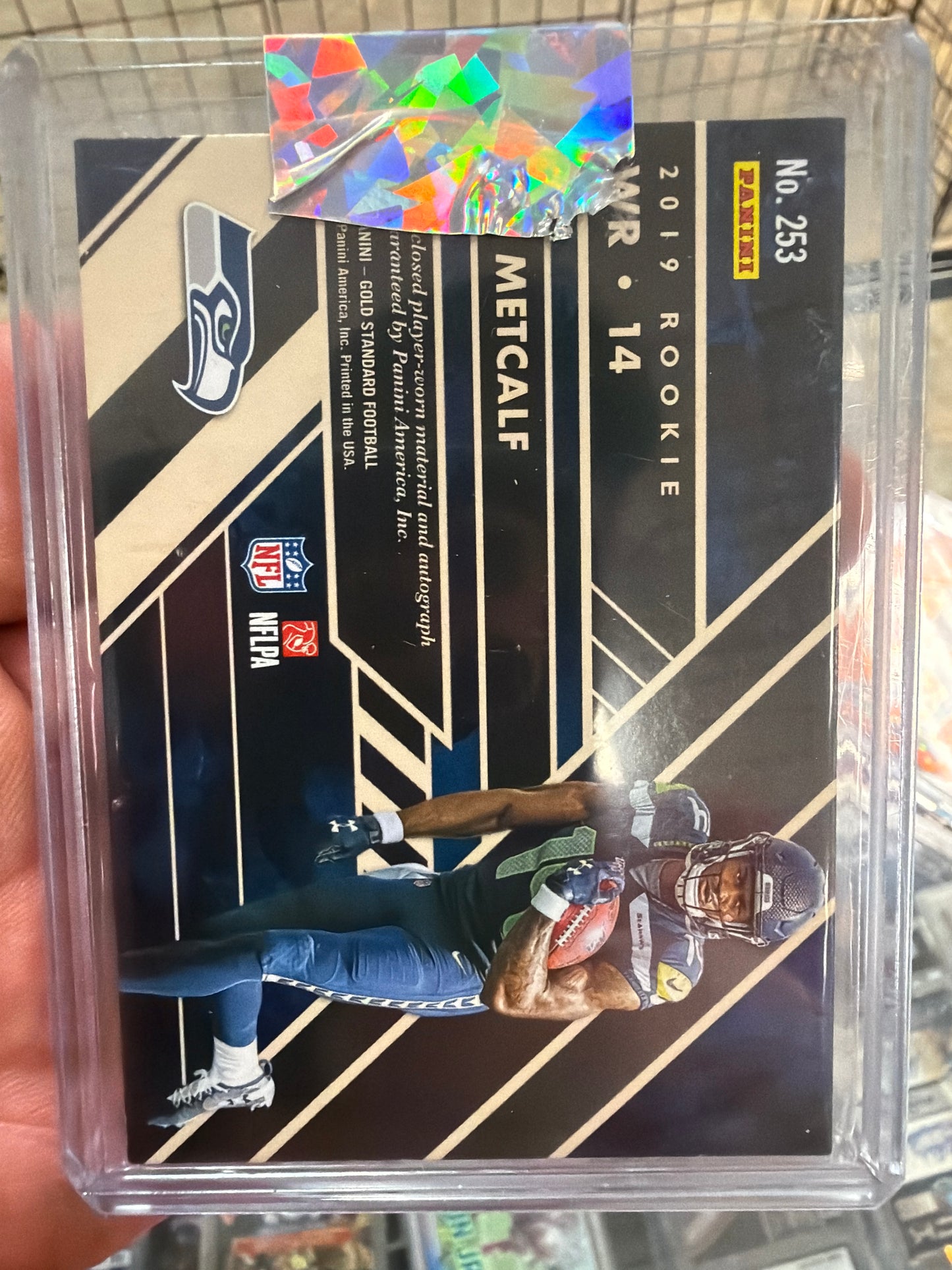 2019 Gold Standard DK Metcalf RC Triple Patch Rookie Seahawks #253