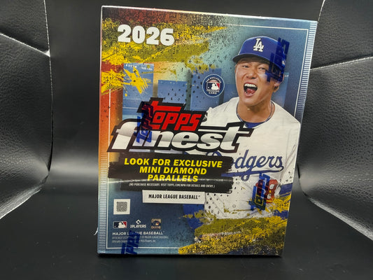2026 Topps Finest Baseball Mega Box