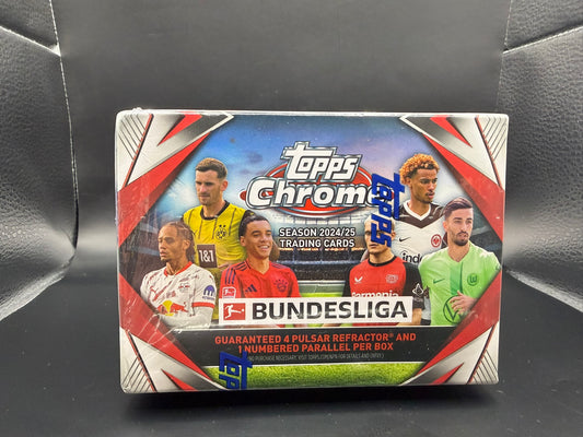 2024/25 Topps Chrome Bundesliga Soccer Blaster Box