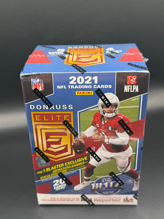 2021 Panini Donruss Elite NFL Football Blaster Box