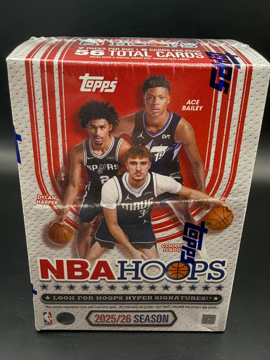 2025-26 Topps NBA Hoops Basketball Blaster Box