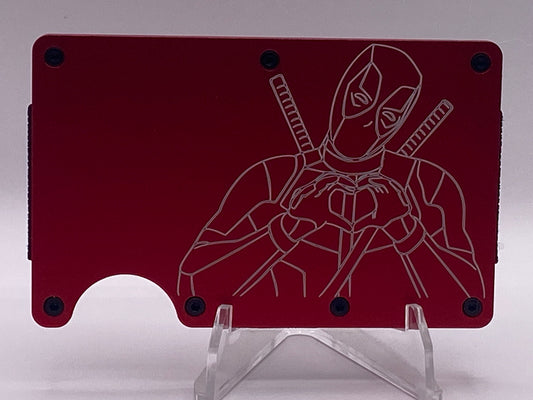 Deadpool “Heart Hands” RFID Wallet – Red Romance Edition | 1-of-1 CS Exclusive