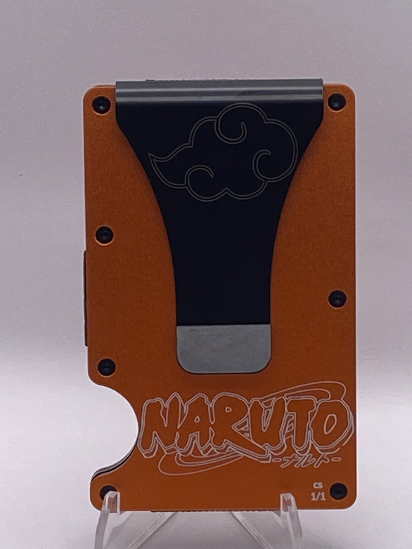 Naruto & Kurama Orange RFID Wallet – 1/1 “Destiny” Quote Edition