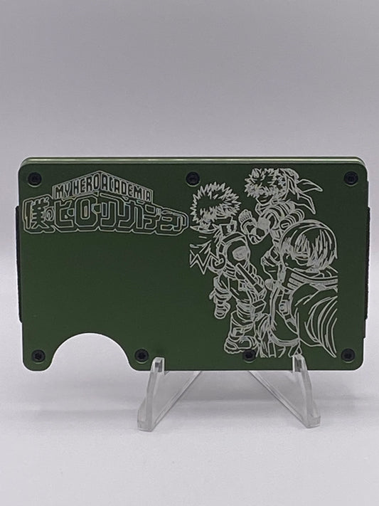 My Hero Academia RFID Wallet – 1/1 “Plus Ultra” Deku & Bakugo Edition