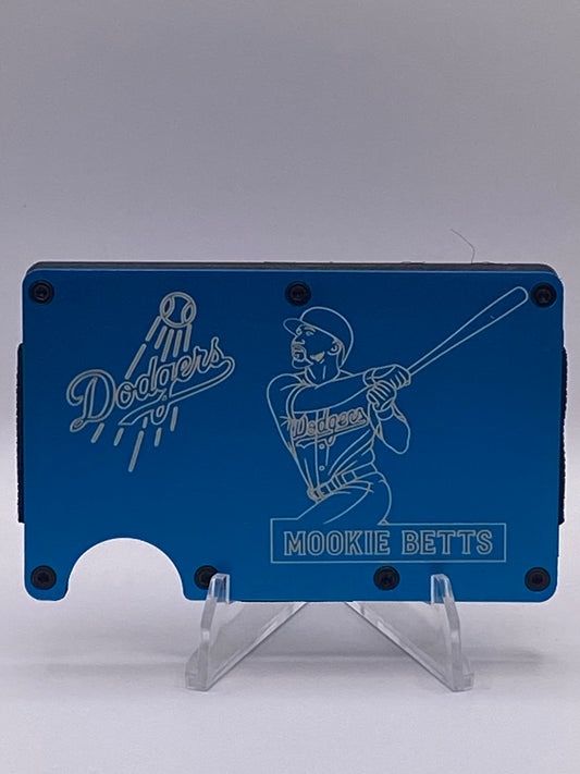 Mookie Betts Los Angeles Dodgers RFID Wallet – One-of-One Custom Engraved