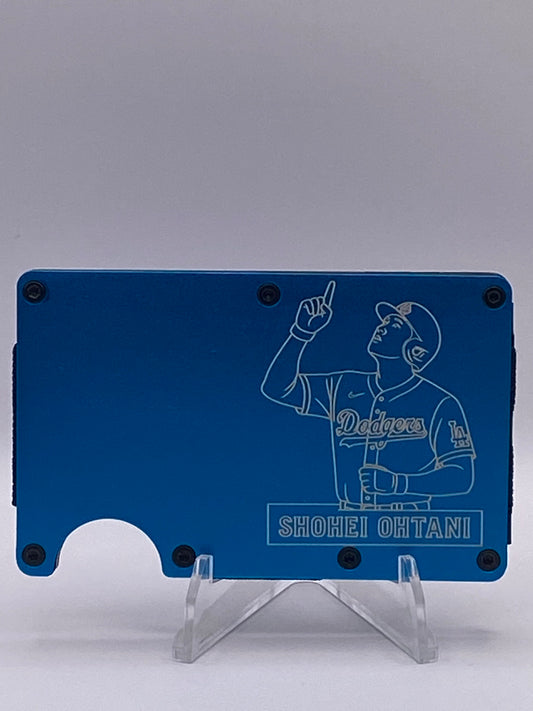 Shohei Ohtani Los Angeles Dodgers RFID Wallet – Exclusive 1/1 Custom Engraved