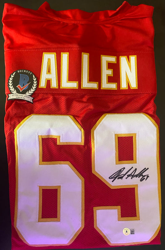 Jared Allen Autographed Kansas City Chiefs Jersey – Beckett COA