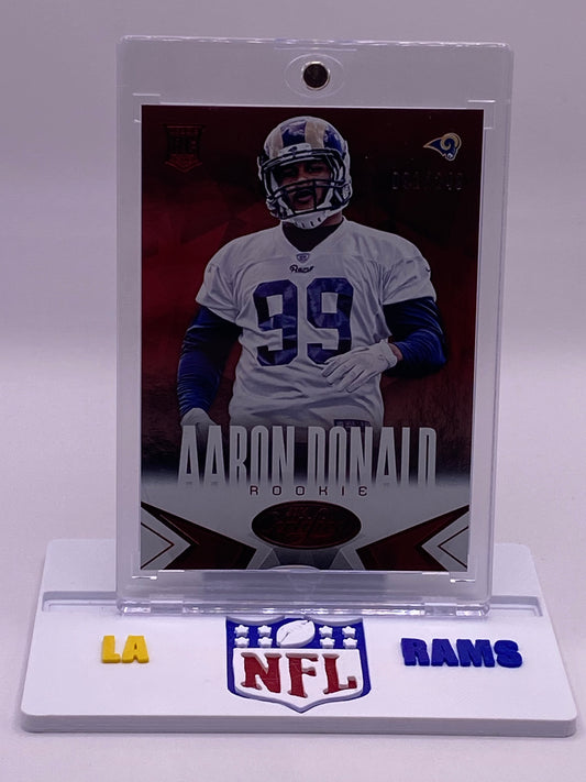 2014 Panini Certified Aaron Donald Rookie Card #101 – Red Parallel /249 (091/249) LA Rams RC