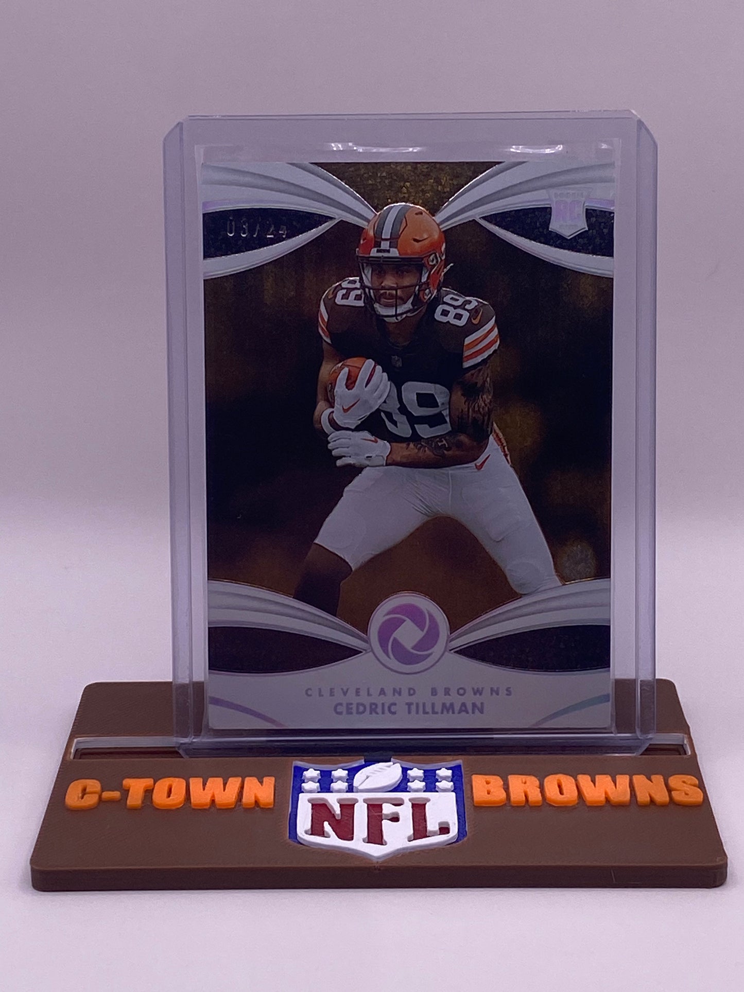 2023 Panini Gold Standard Cedric Tillman “Opulence” #OP-19 – Browns Rookie – Serial #’d 3/24