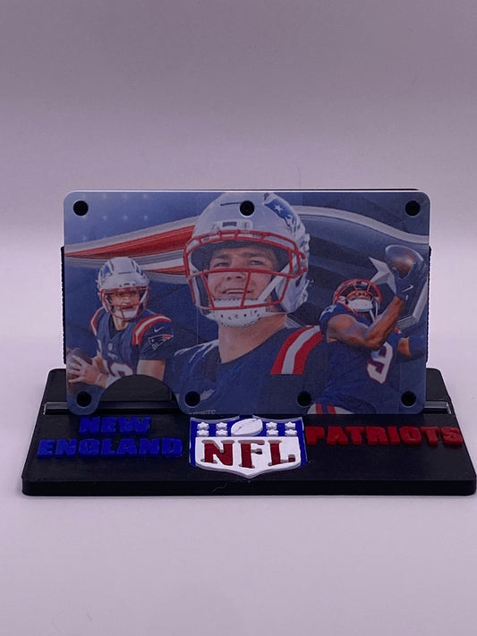 Drake Maye New England Patriots RFID Wallet 1/1