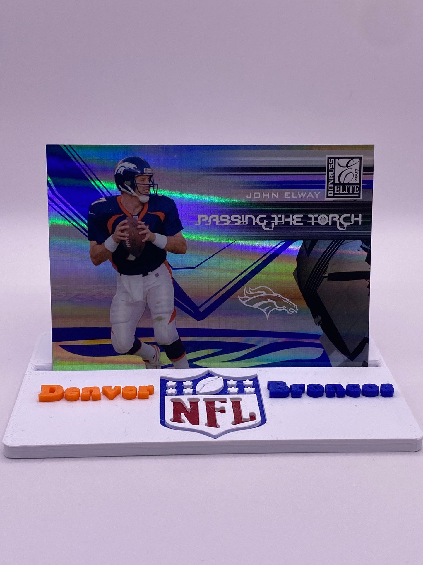 2007 Donruss Elite John Elway Passing the Torch PT-13 Broncos 058/200 Serial #/200