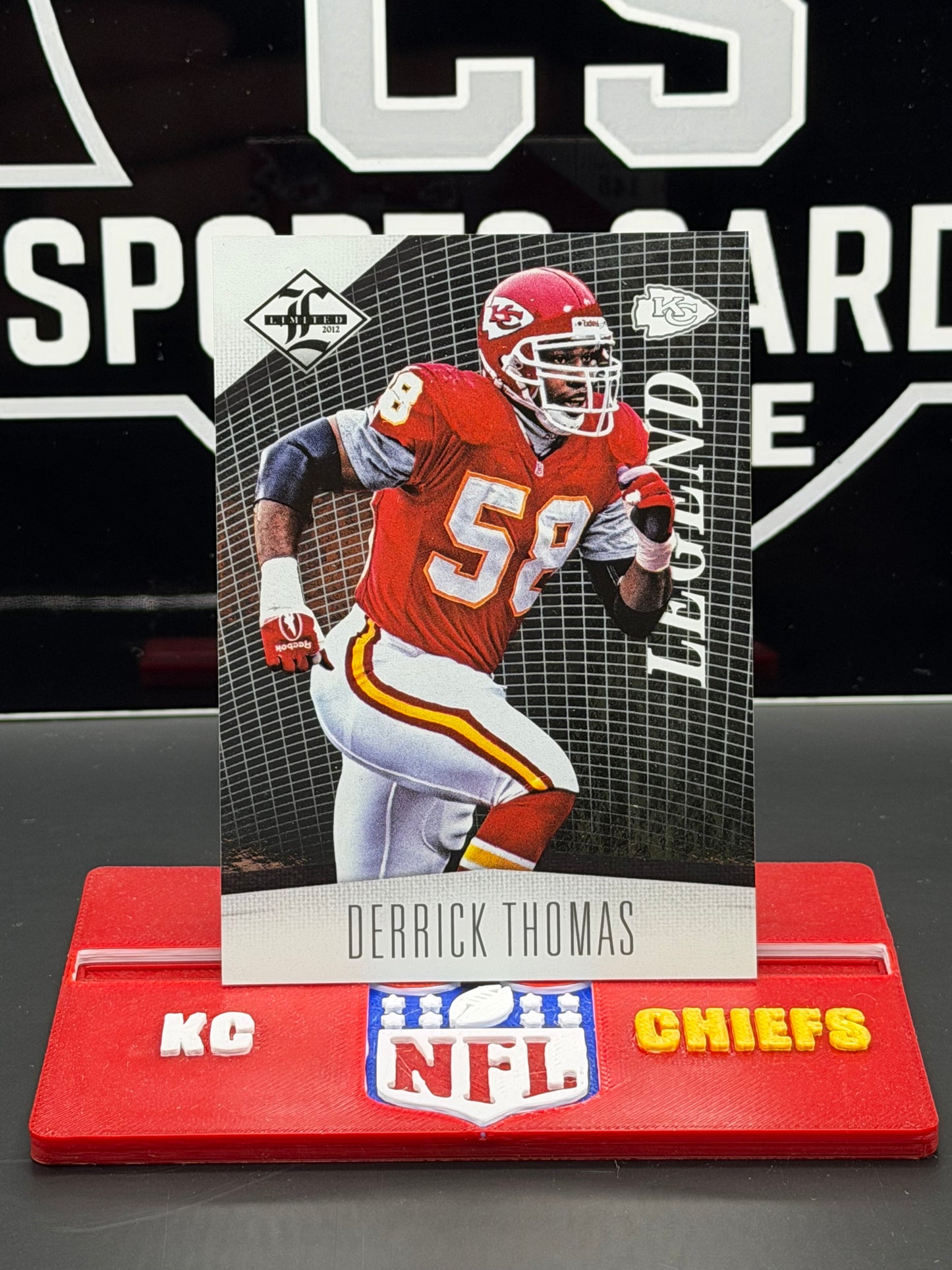 2012 Panini Limited Derrick Thomas #145 160/399 Kansas City Chiefs HOF LB