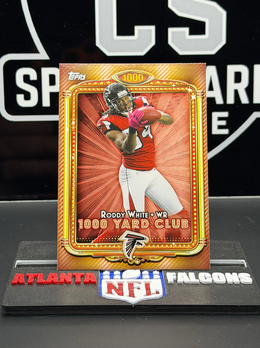 2013 Topps 1000 Yard Club Roddy White #15 Atlanta Falcons Insert 1351 Yds