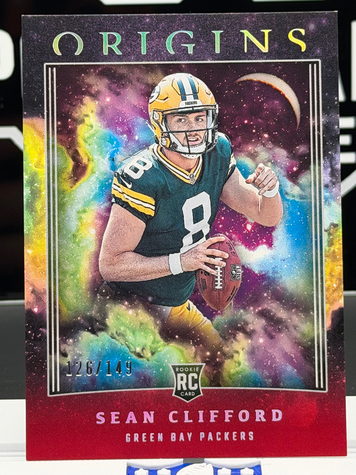 2023 Panini Origins Sean Clifford RC Red /149 #141 Packers Rookie QB 126/149