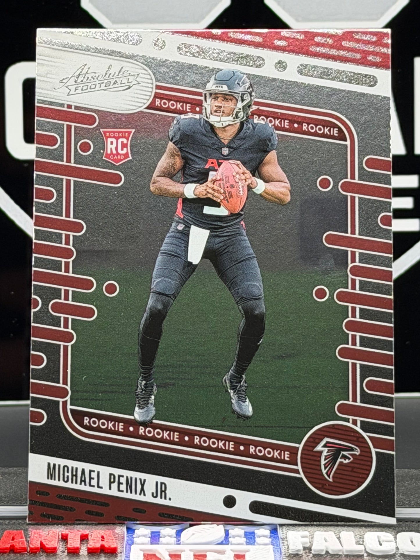 2024 Panini Absolute Michael Penix Jr RC #108 Atlanta Falcons Rookie QB