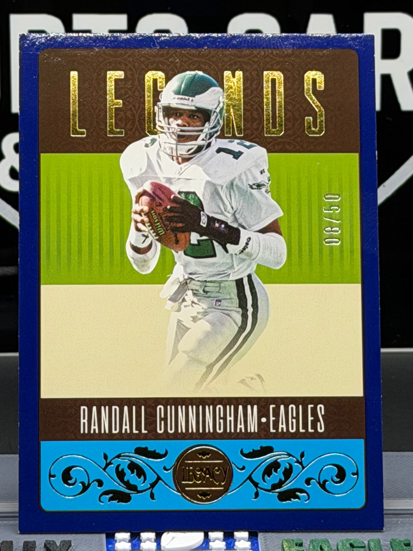 2023 Panini Legacy Randall Cunningham Legends 08/50 Eagles QB #139