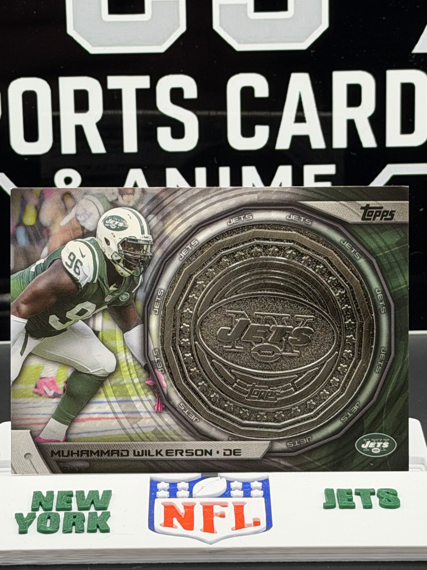 2014 Topps NFL Kickoff Coin Muhammad Wilkerson Jets
