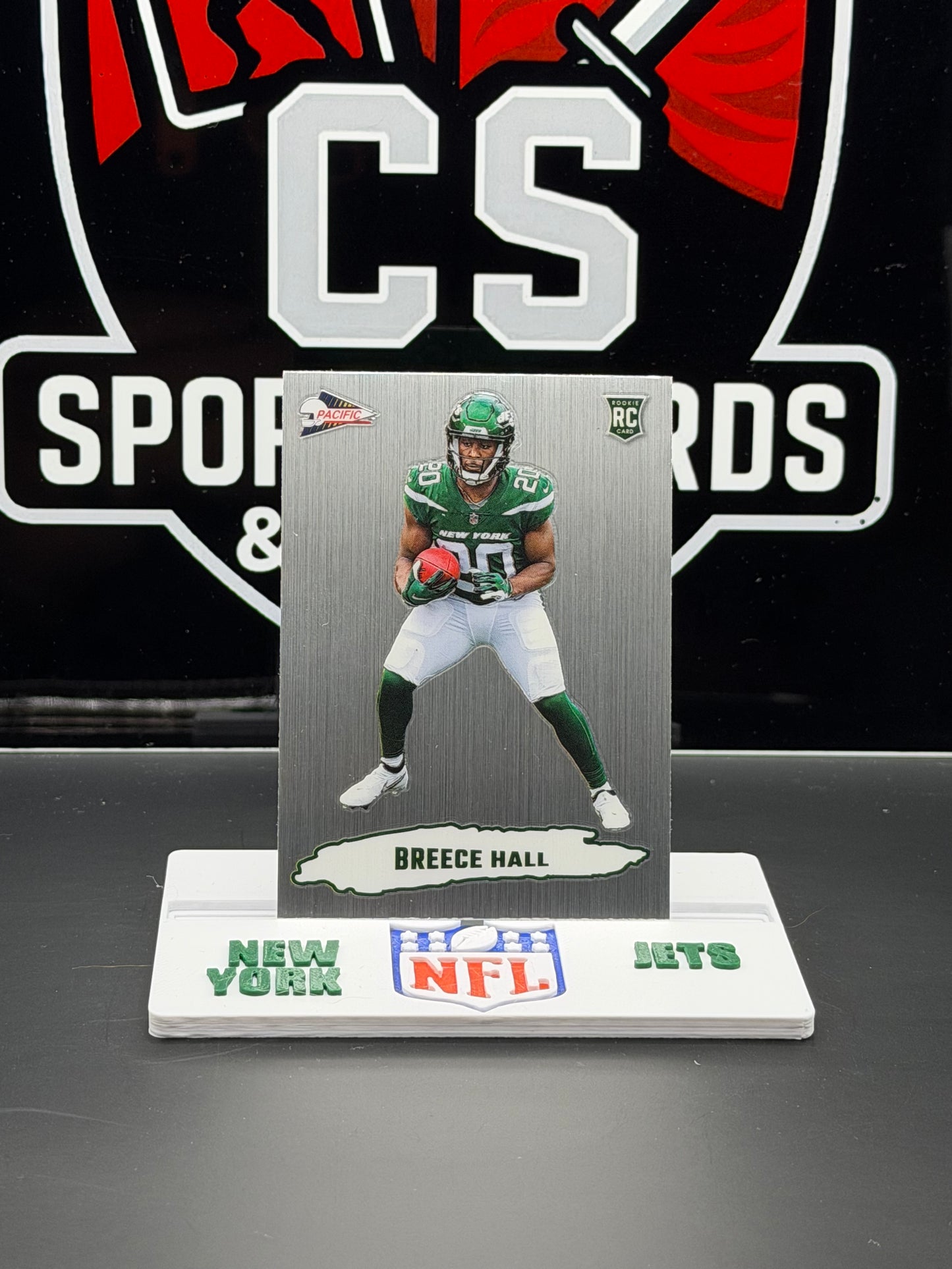 2022 Panini Zenith Pacific Breece Hall RC PAC-19 Jets