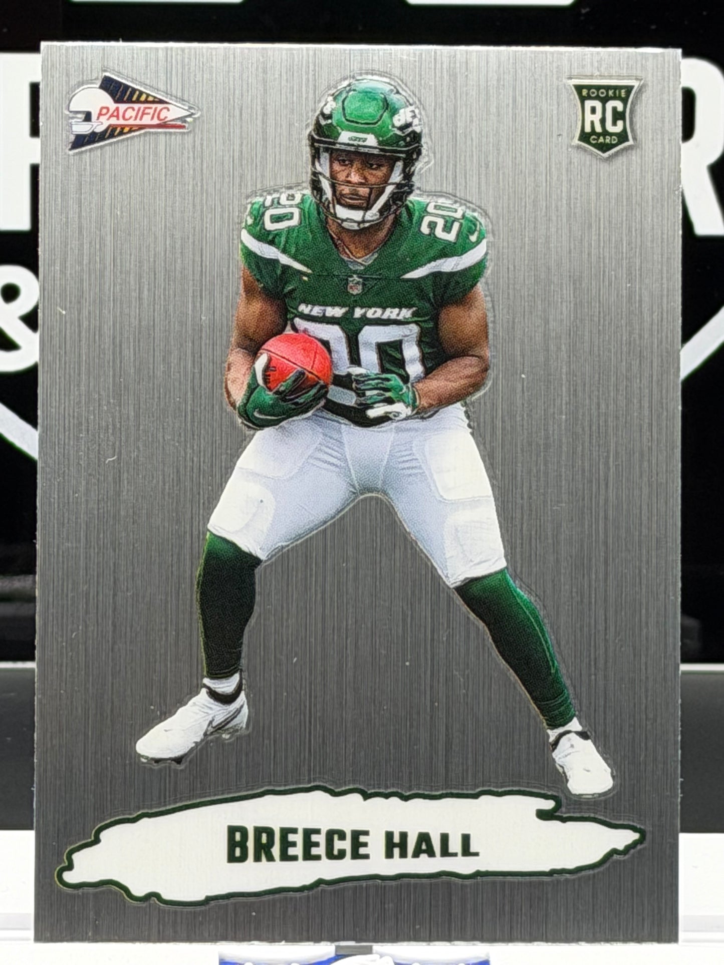 2022 Panini Zenith Pacific Breece Hall RC PAC-19 Jets
