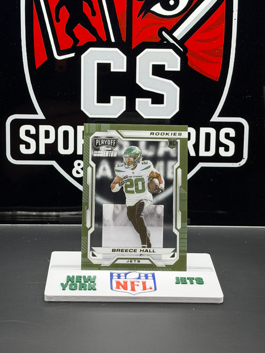 2022 Chronicles Playoff Momentum Breece Hall RC PMR-13 Jets