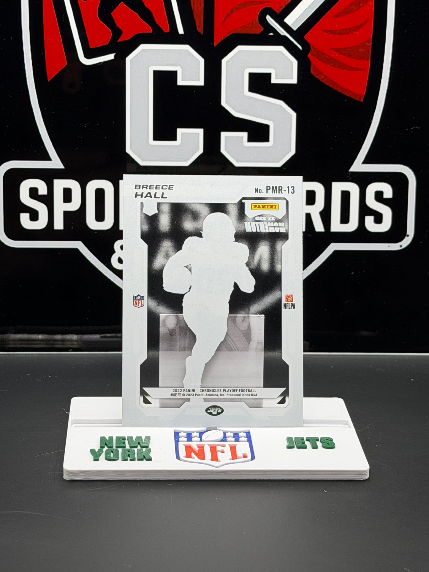 2022 Chronicles Playoff Momentum Breece Hall RC PMR-13 Jets