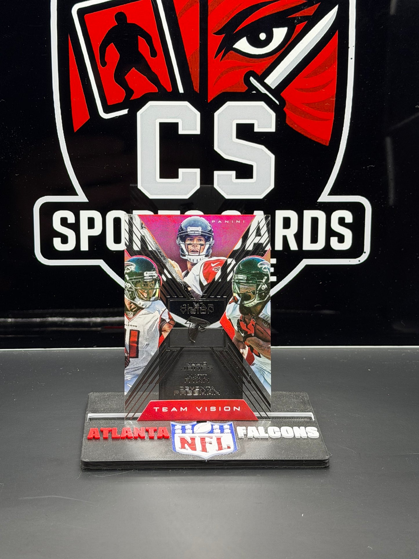 2015 Panini Clear Vision Team Vision Falcons Julio Ryan Freeman