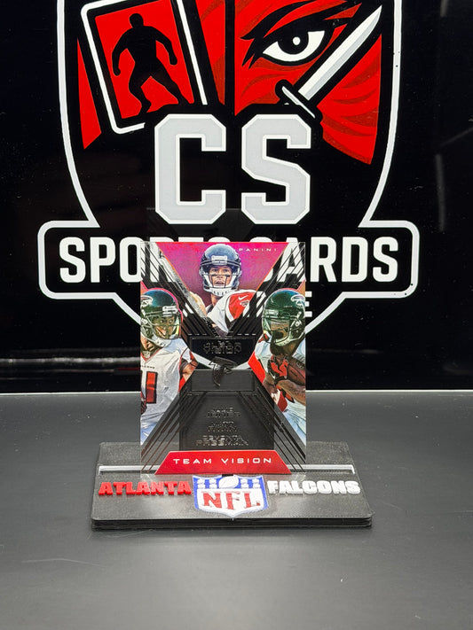 2015 Panini Clear Vision Team Vision Falcons Julio Ryan Freeman