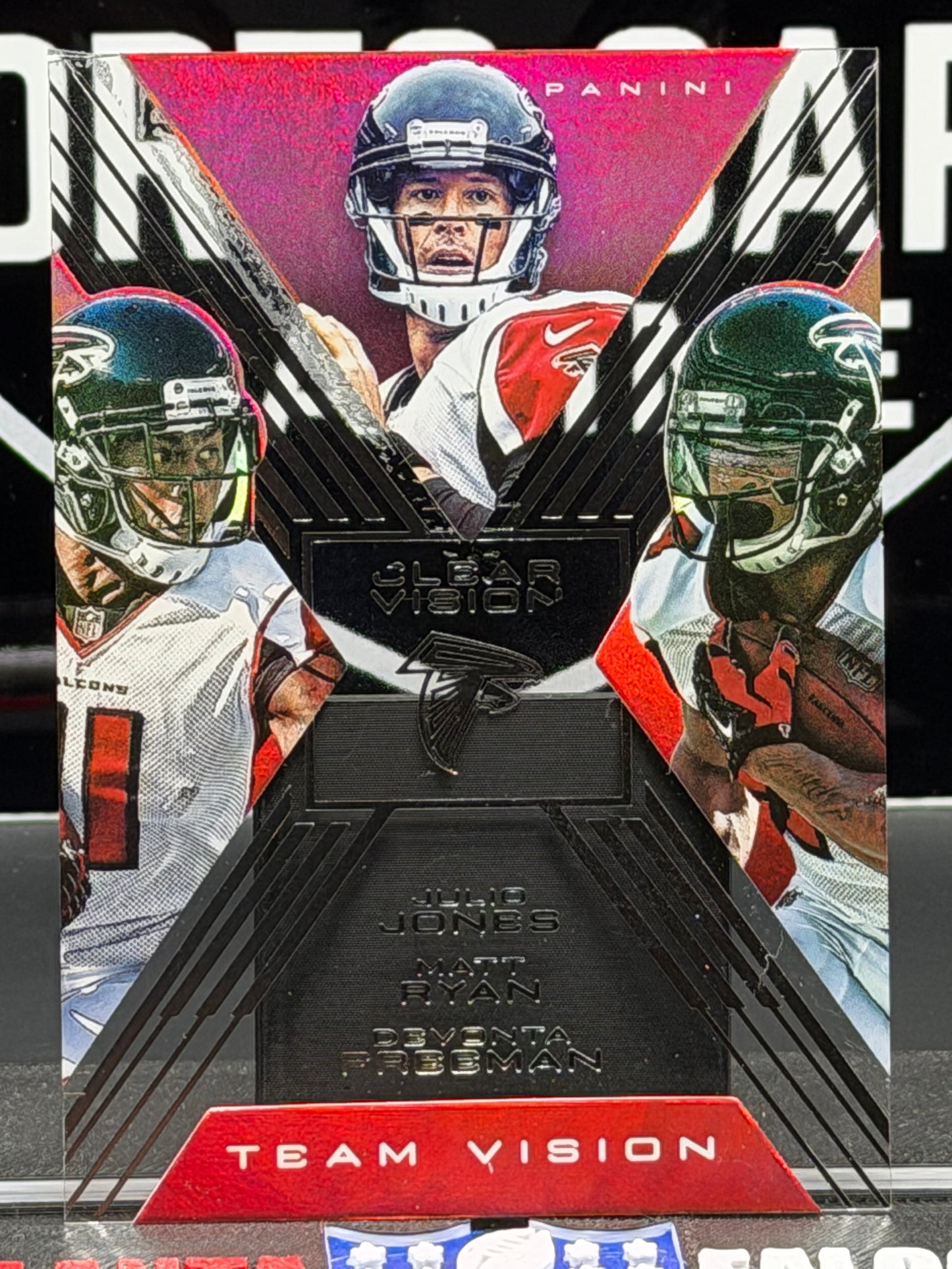 2015 Panini Clear Vision Team Vision Falcons Julio Ryan Freeman