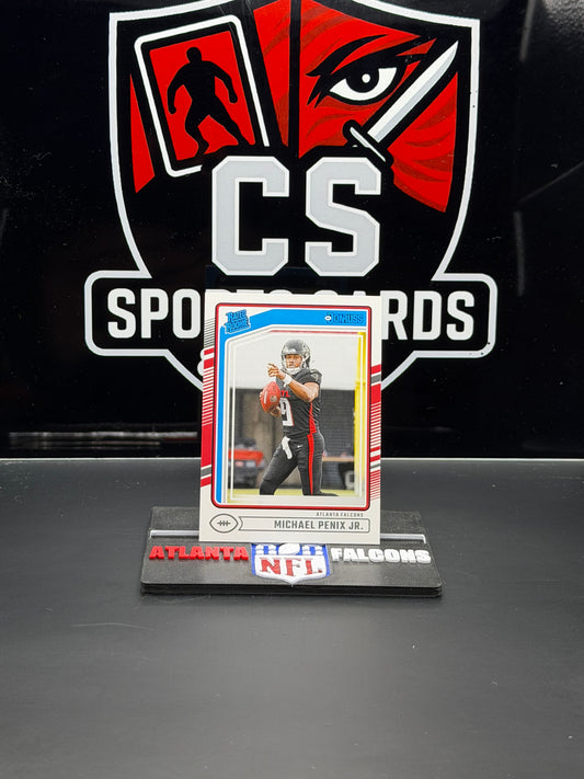 2024 Donruss Michael Penix Jr Rated Rookie RC #308 Falcons