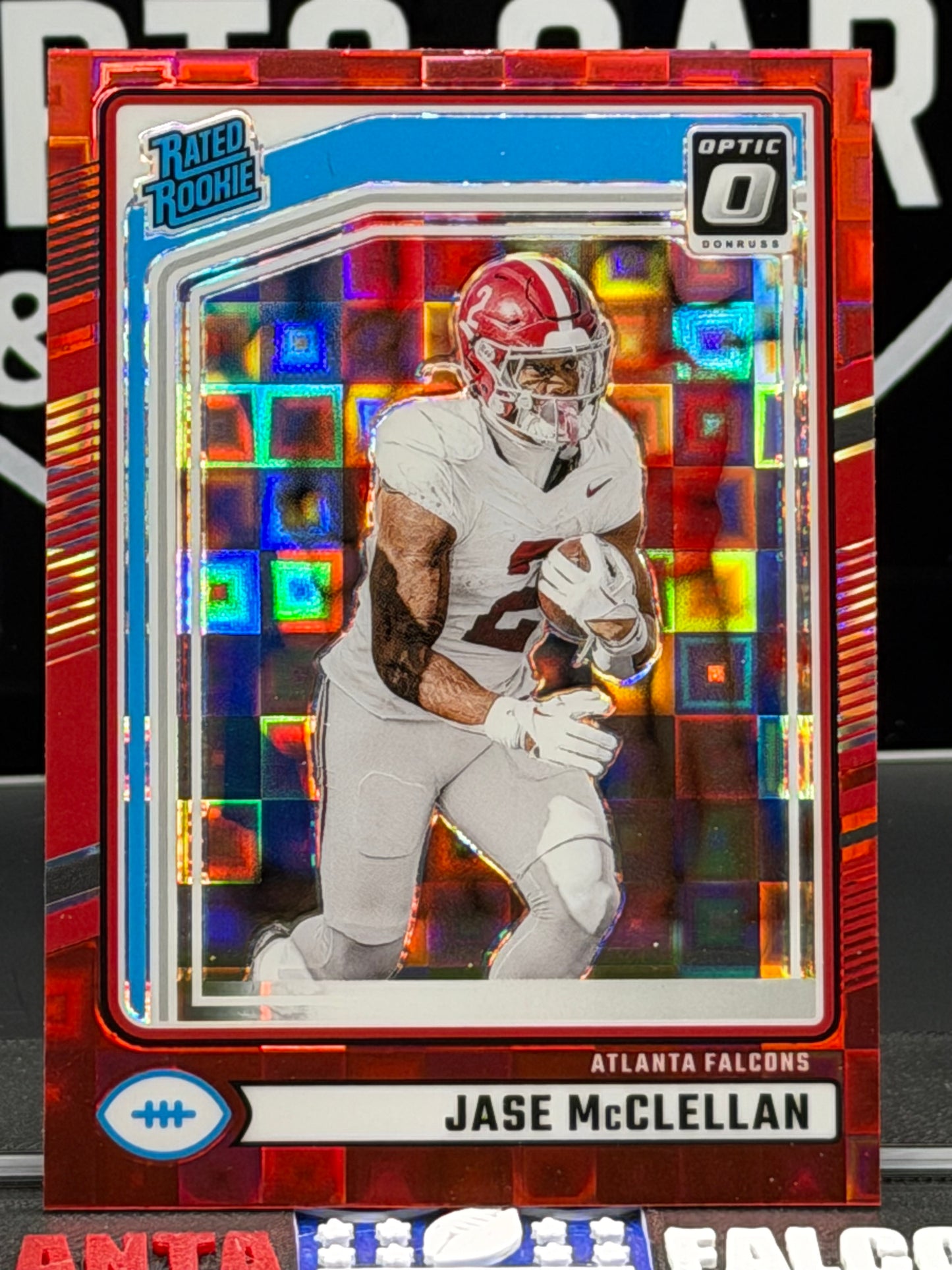 2024 Donruss Optic Jase McClellan Rated Rookie Red Pandora RC