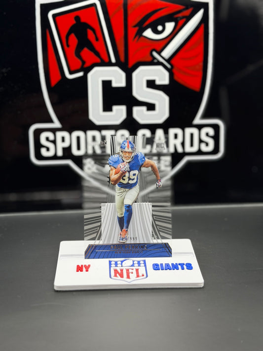 2016 Panini Clear Vision Paul Perkins RC /999 Giants Rookie #130