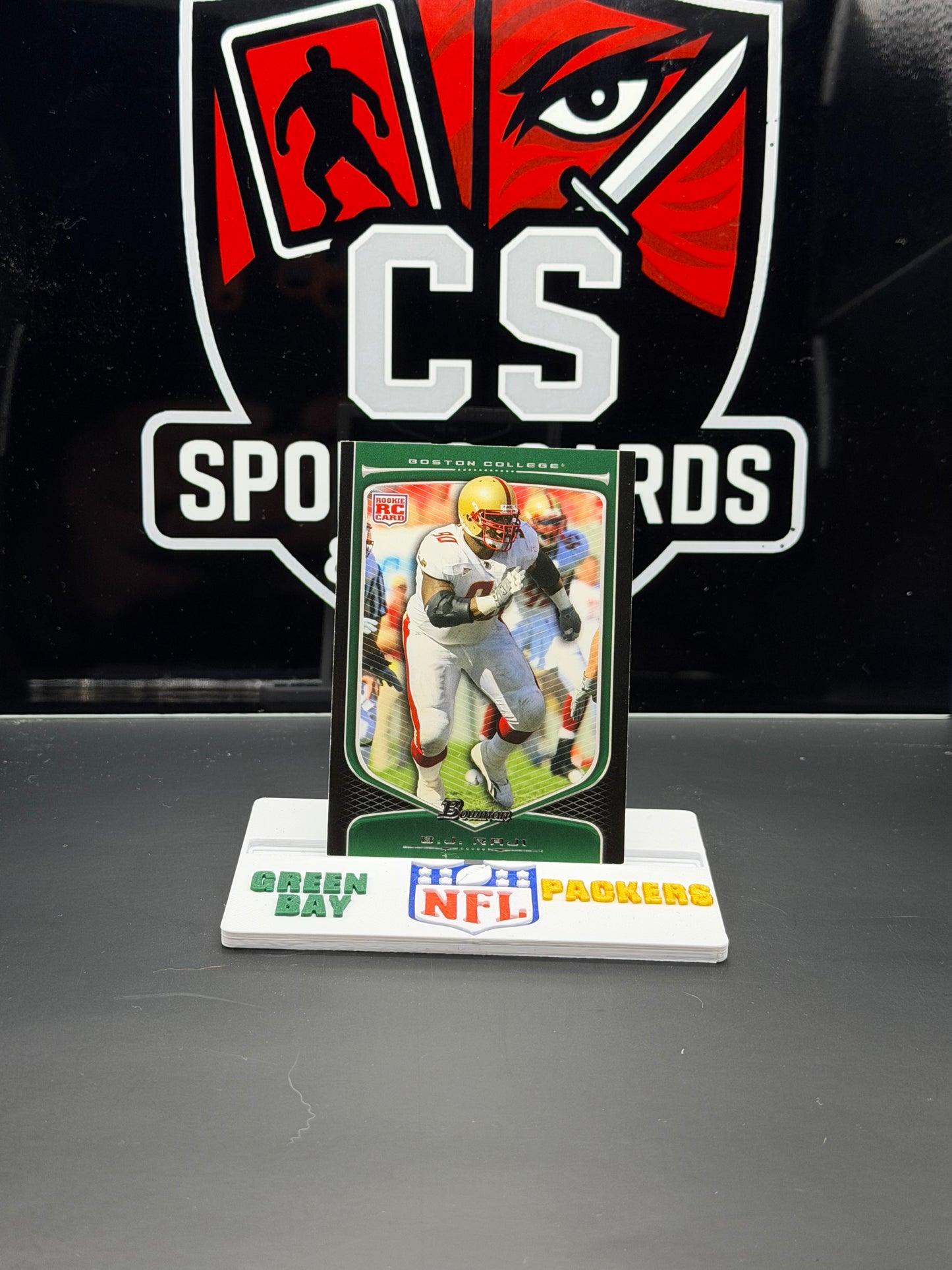 2009 Bowman Draft B.J. Raji Rookie RC #128 Boston College Green Bay Packers