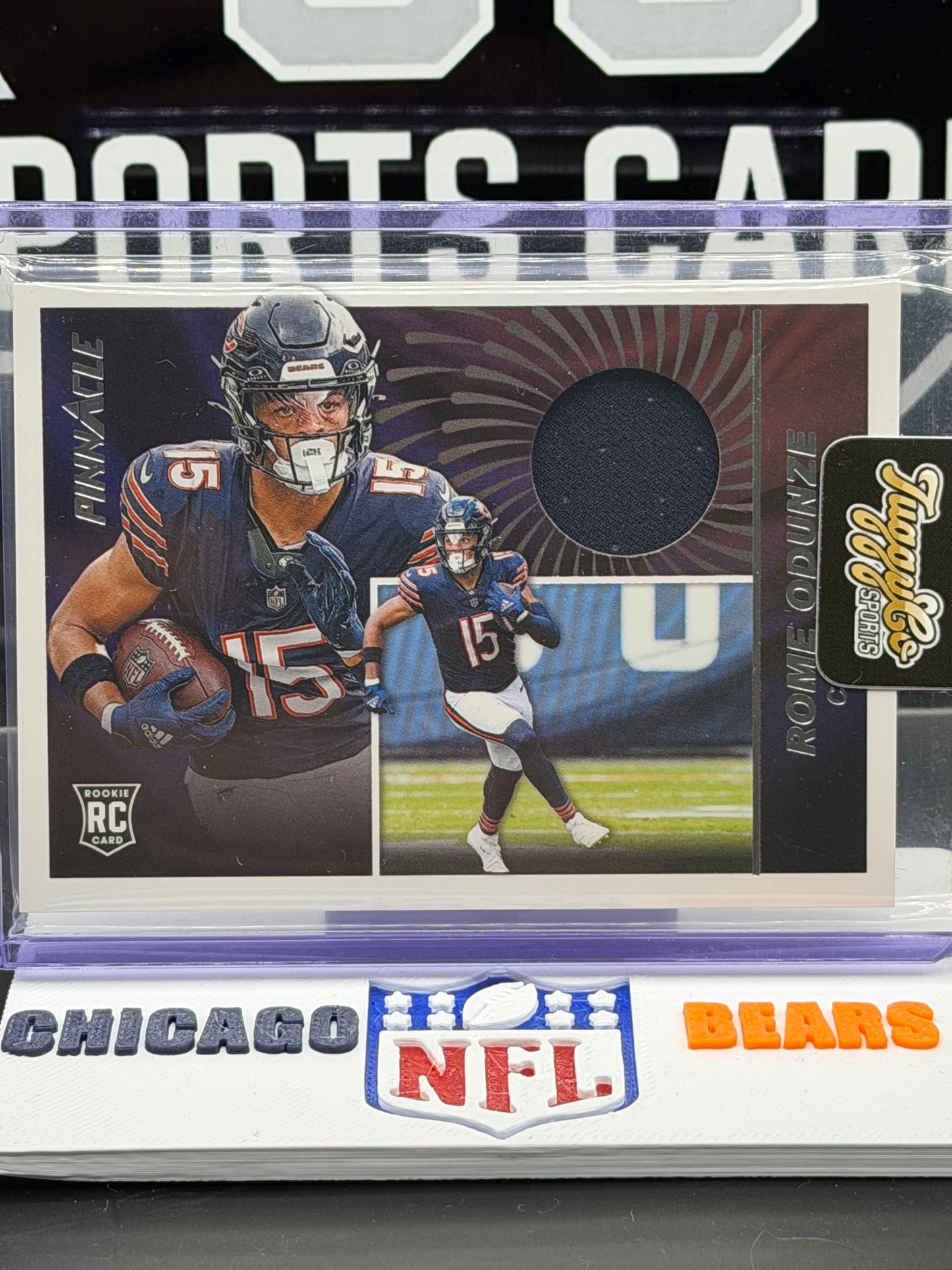 2024 Panini Encore Rome Odunze Rookie Patch /199 Bears RC Jersey 084/199