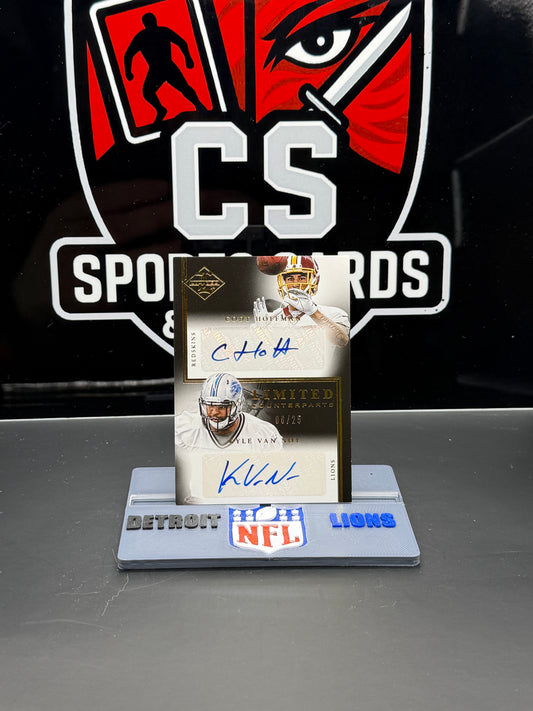 2014 Panini Limited Counterparts Auto /25 Van Noy Hoffman Dual