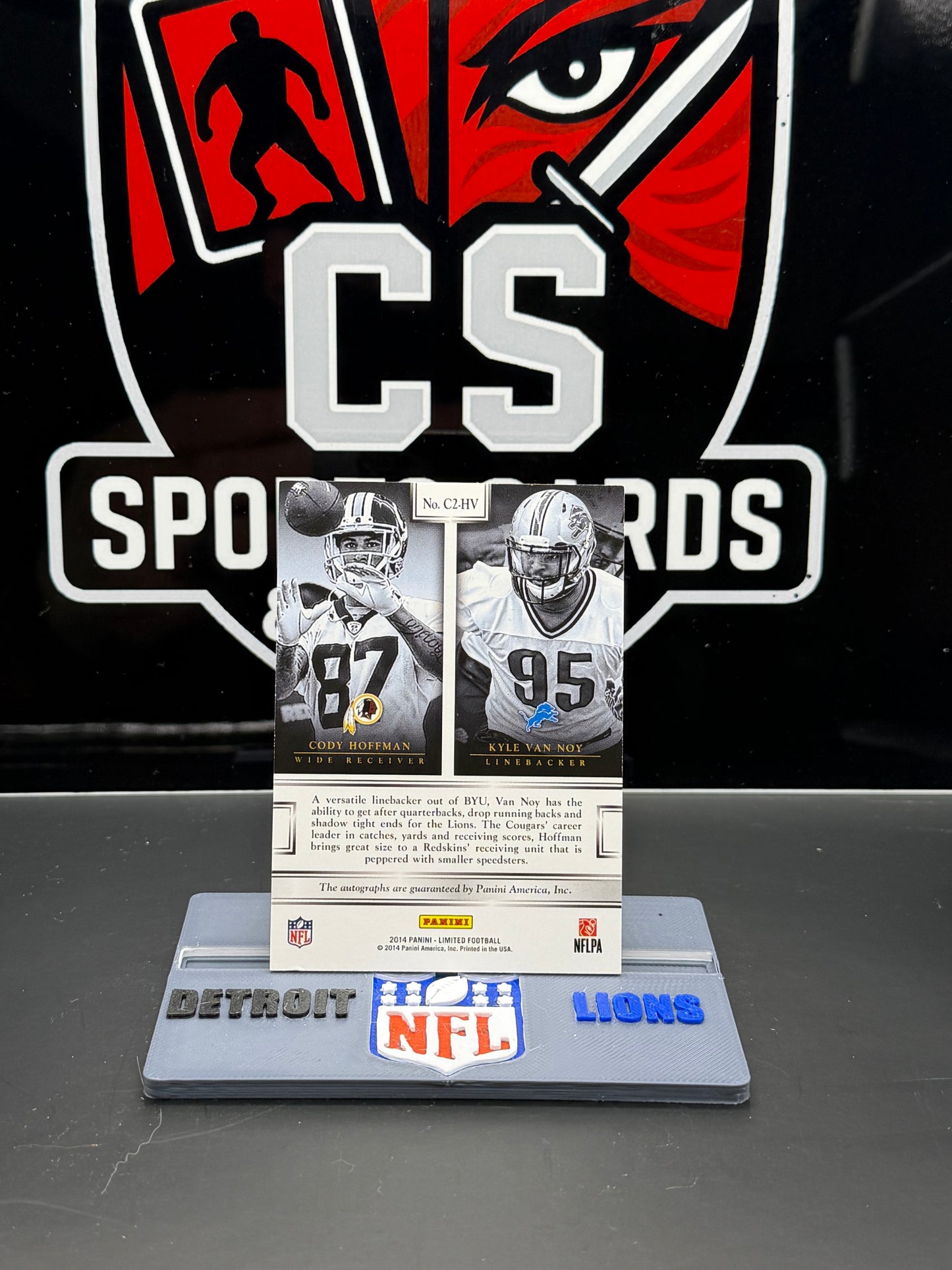 2014 Panini Limited Counterparts Auto /25 Van Noy Hoffman Dual