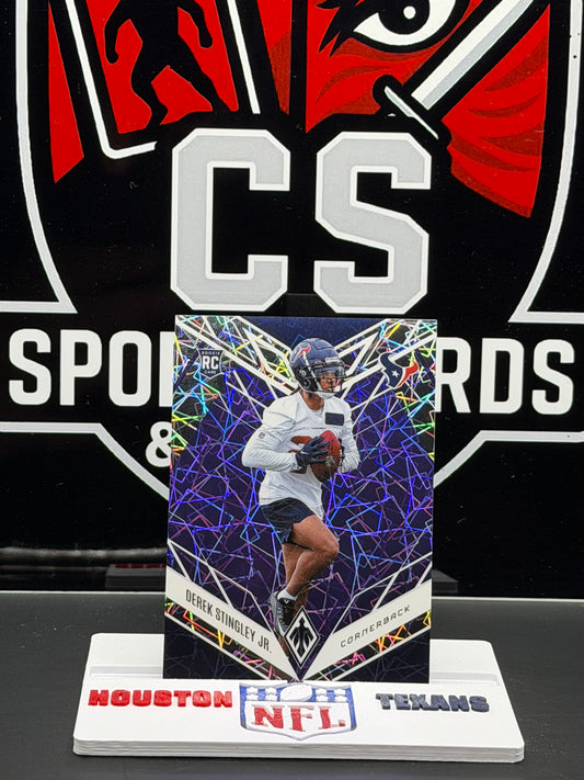2022 Panini Phoenix Derek Stingley Jr RC Purple /99 Texans #194