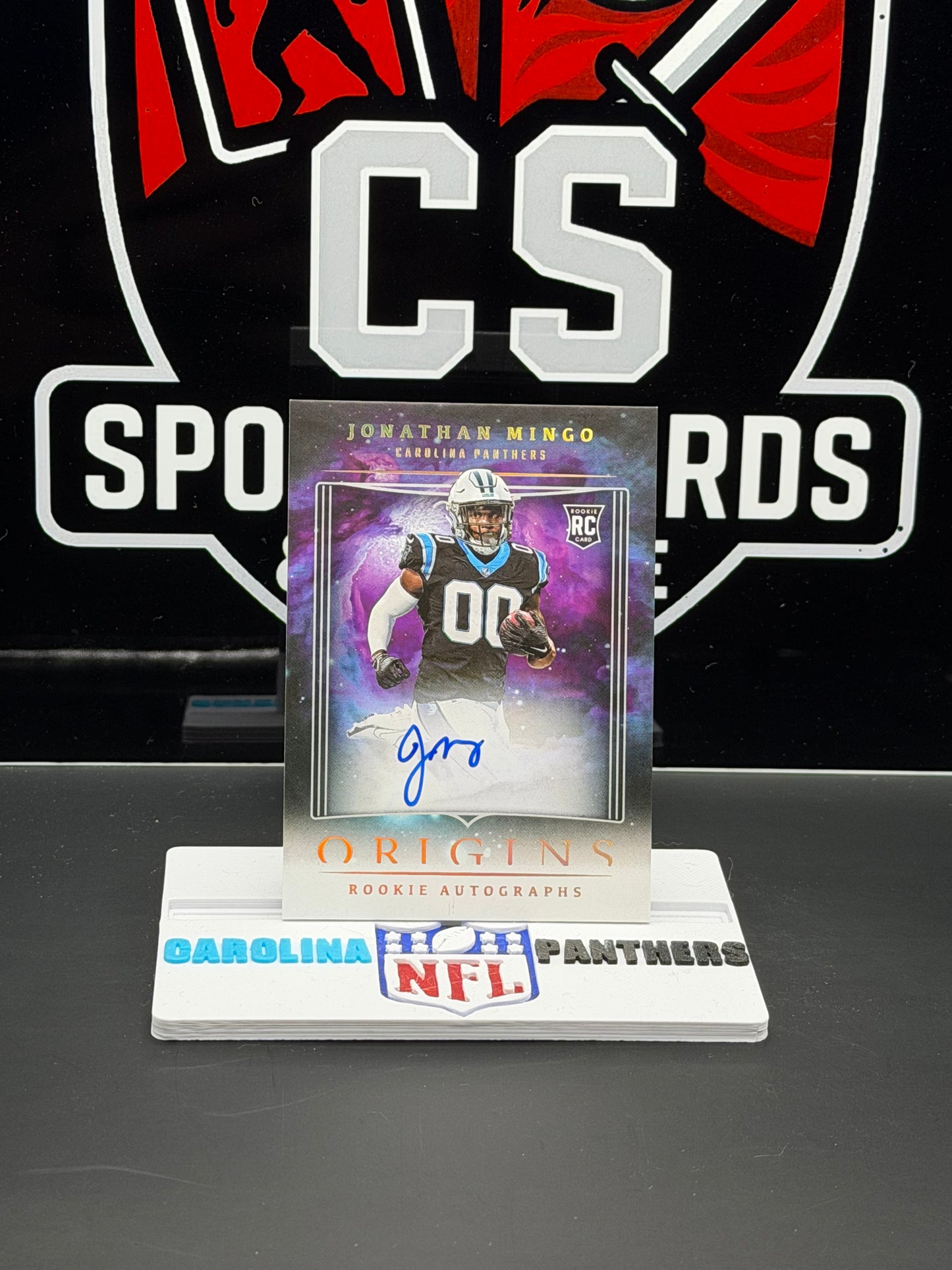 2023 Panini Origins Jonathan Mingo RC Auto Panthers Rookie Autograph