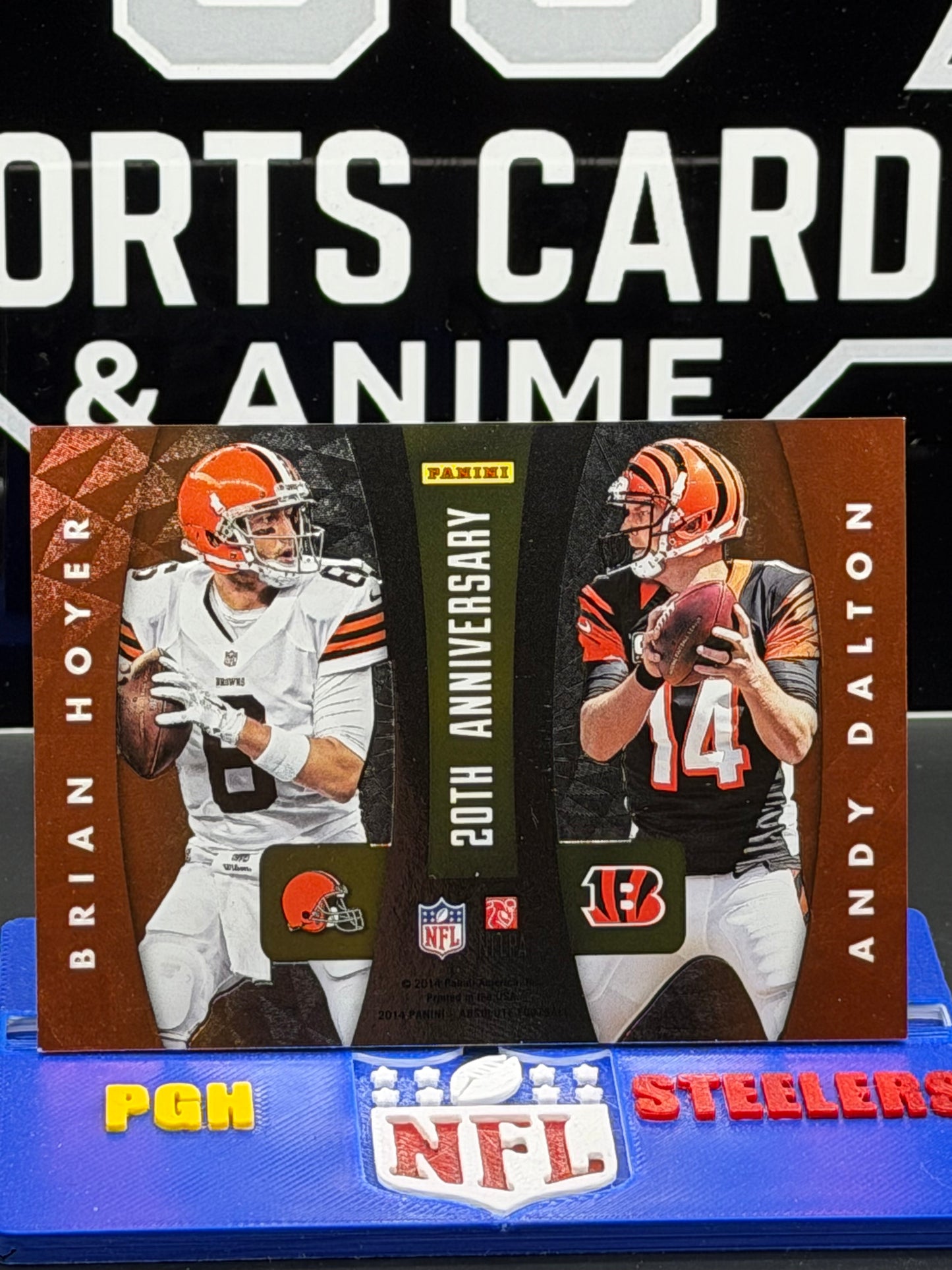 2014 Panini Absolute 20th Anniversary Roethlisberger Flacco Hoyer Dalton QB Insert