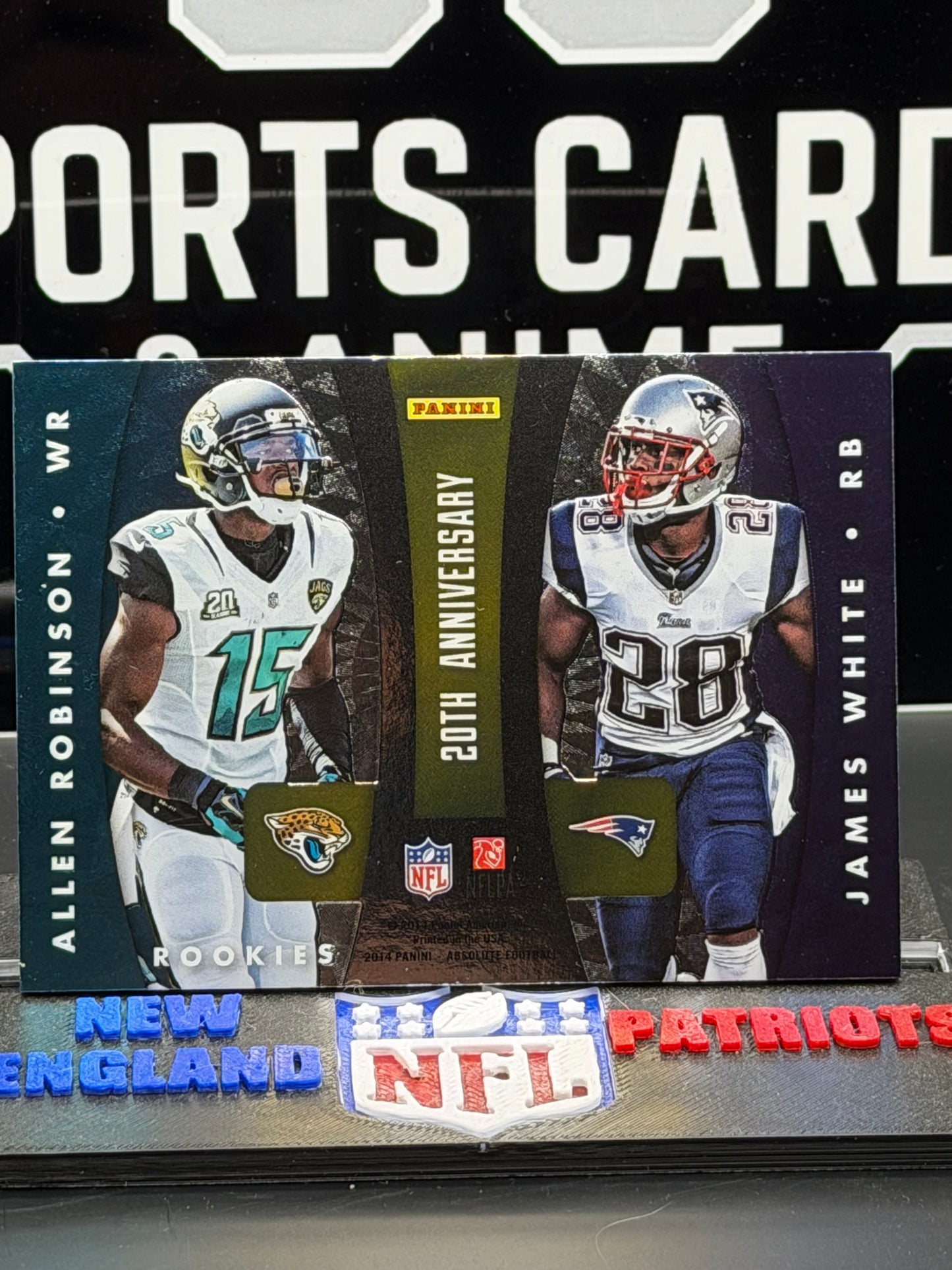2014 Panini Absolute 20th Anniversary Allen Robinson James White Hyde Latimer RC