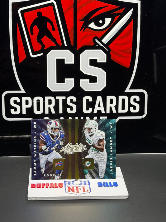 2014 Panini Absolute 20th Anniversary Dual Rookies Watkins Landry Garoppolo Amaro