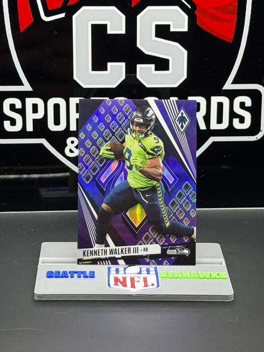 2023 Panini Phoenix Kenneth Walker III Purple /99 #42 Seahawks SP 16/99